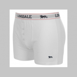 Lonsdale " Boxerky "  biele,  95%bavlna, 5%elastan 